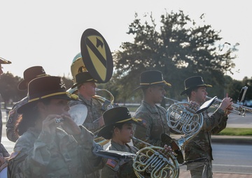 1st Cavalry Division Band at the Arlington Texas Veteran's Day Parade