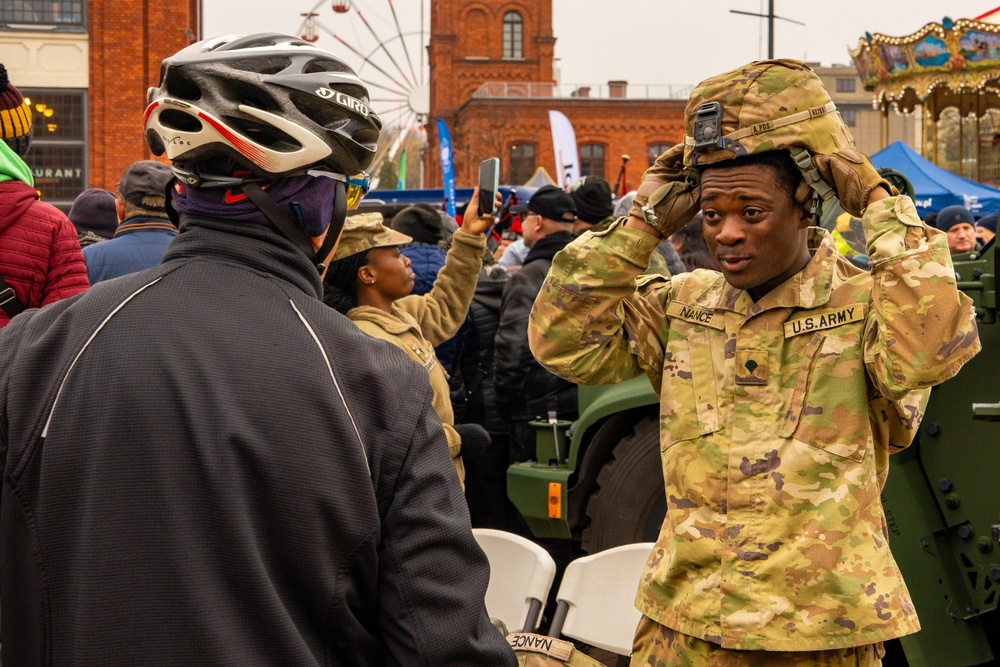 U.S. Army Soldiers Join Polish Citizens to Celebrate Polish Independence Day