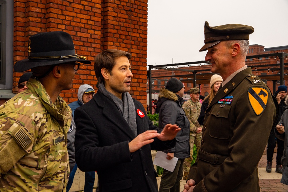 U.S. Army Soldiers Join Polish Citizens to Celebrate Polish Independence Day