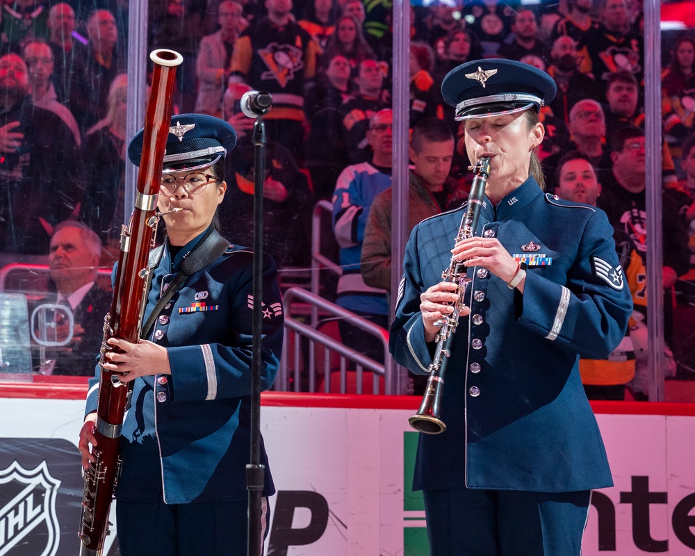 PPG Paints Arena National Anthem, Nov. 11, 2024