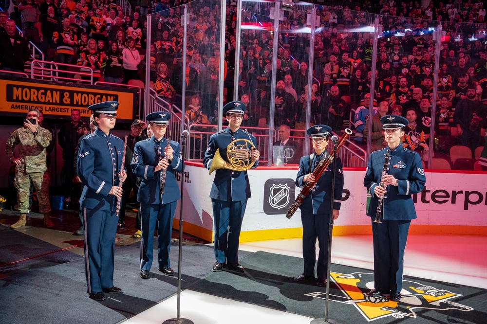 PPG Paints Arena National Anthem, Nov. 11, 2024