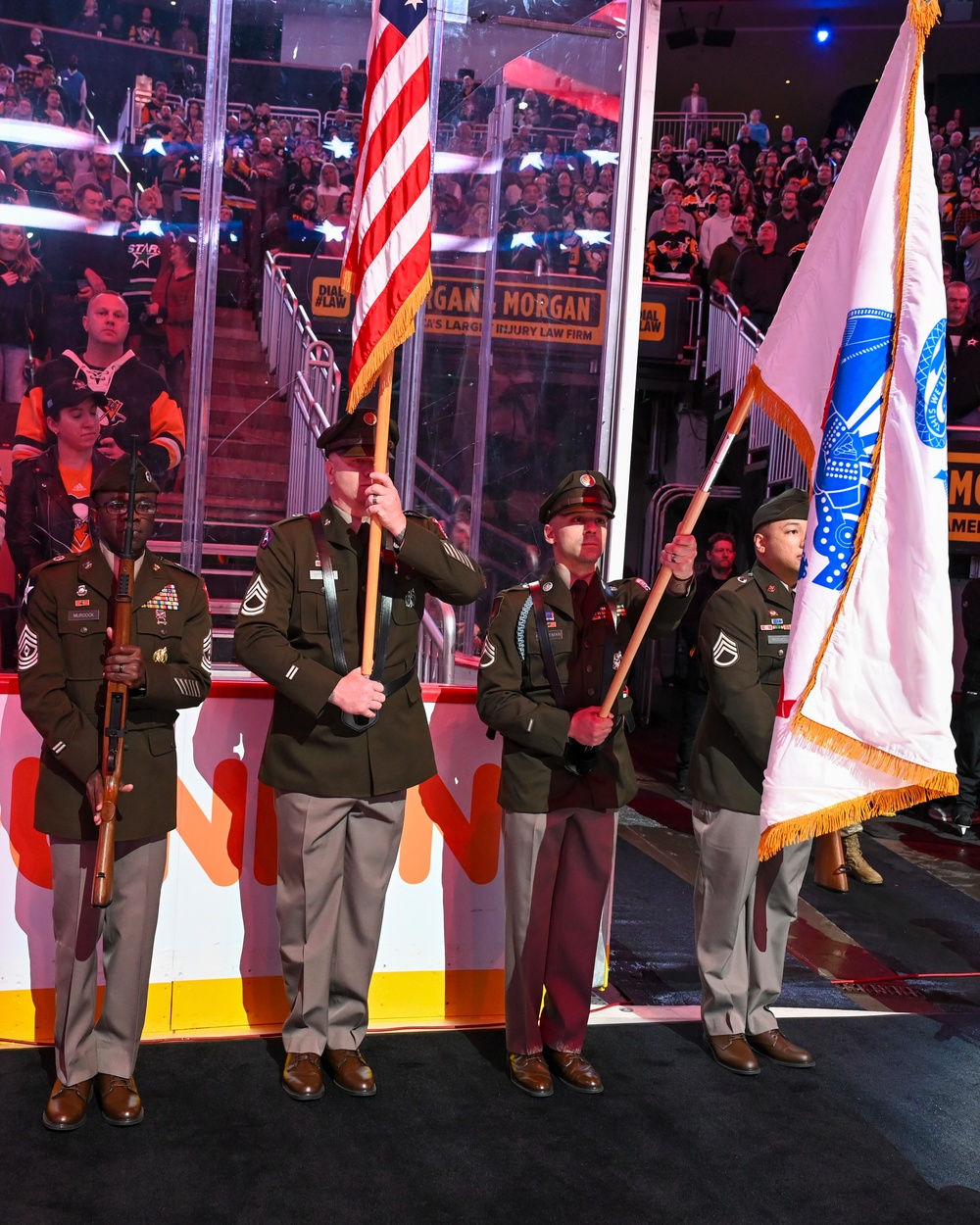 PPG Paints Arena National Anthem, Nov. 11, 2024