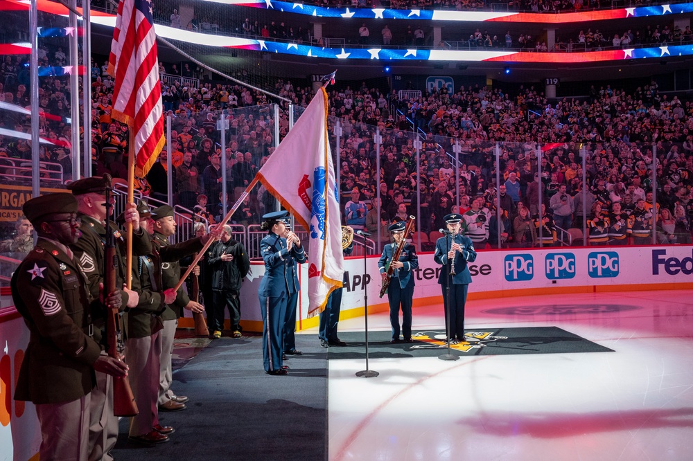 PPG Paints Arena National Anthem, Nov. 11, 2024