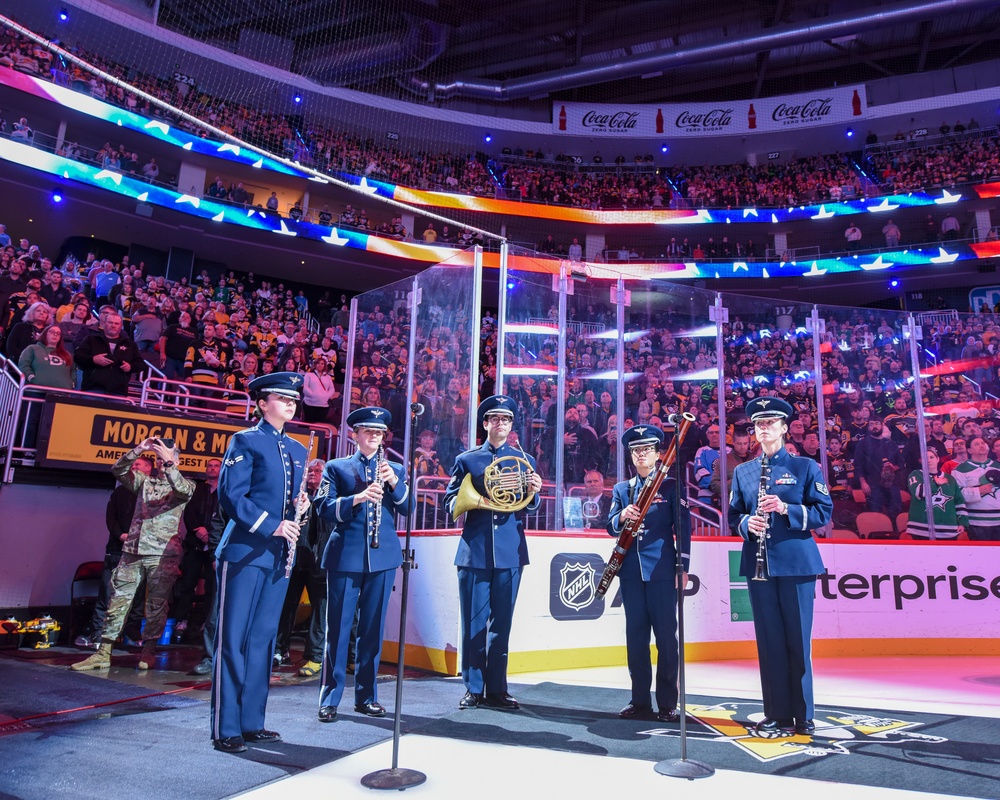 PPG Paints Arena National Anthem, Nov. 11, 2024