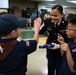 New Jersey National Guard Recruiters Teach Cub Scouts How to Fold The American Flag