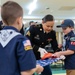 New Jersey National Guard Recruiters Teach Cub Scouts How to Fold The American Flag