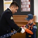 New Jersey National Guard Recruiters Teach Cub Scouts How to Fold The American Flag