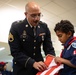 New Jersey National Guard Recruiters Teach Cub Scouts How to Fold The American Flag