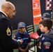 New Jersey National Guard Recruiters Teach Cub Scouts How to Fold The American Flag