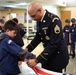 New Jersey National Guard Recruiters Teach Cub Scouts How to Fold The American Flag