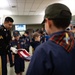 New Jersey National Guard Recruiters Teach Cub Scouts How to Fold The American Flag