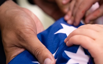 New Jersey National Guard Recruiters Teach Cub Scouts How to Fold The American Flag