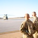 In-flight reenlistment ceremony