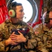 In-flight reenlistment ceremony