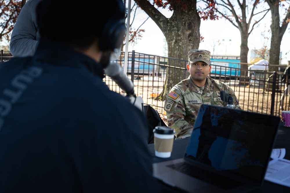 U.S. Army Recruiters Support Veterans Day Football Game at Rutgers University