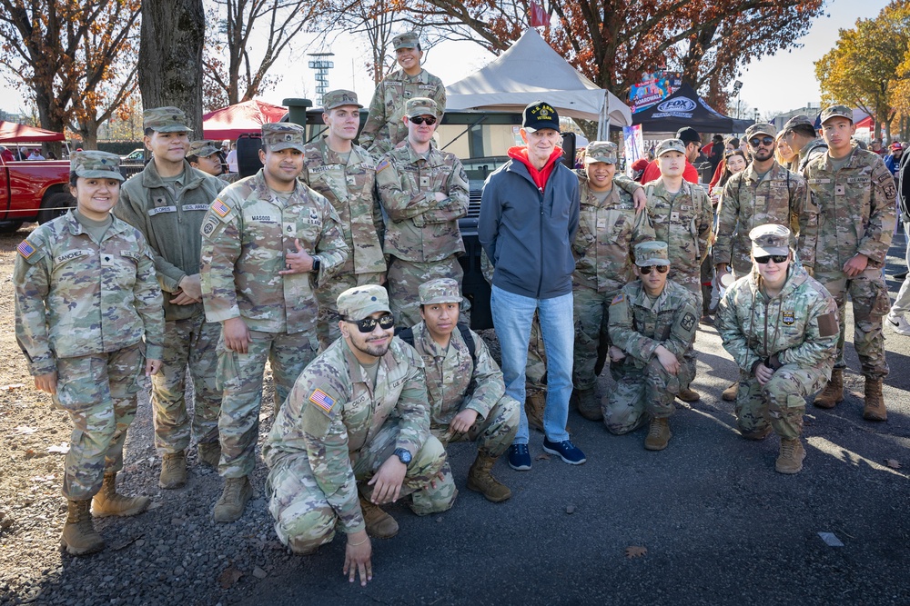 U.S. Army Recruiters Support Veterans Day Football Game at Rutgers University