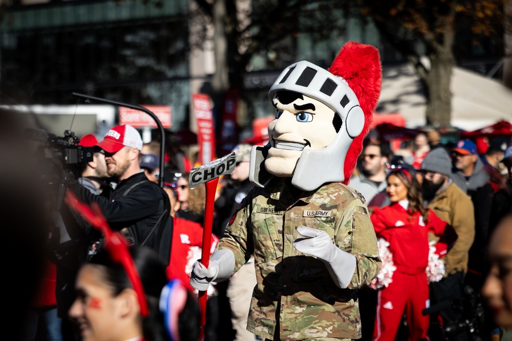 U.S. Army Recruiters Support Veterans Day Football Game at Rutgers University