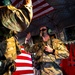 In-flight reenlistment ceremony