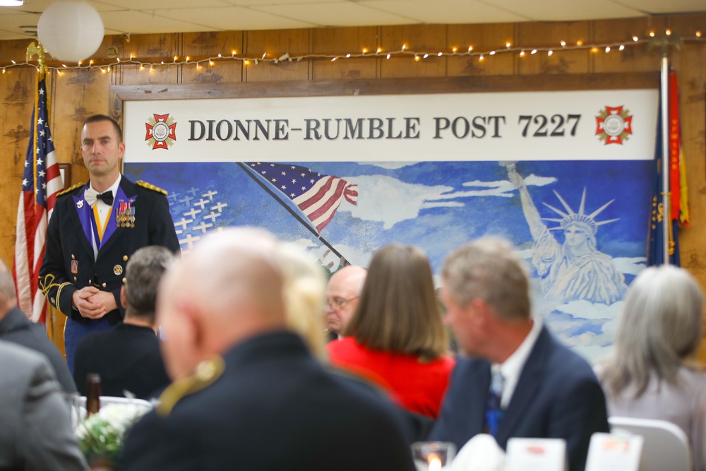 Lt. Col. Zotter Speaks at the Veterans of Foreign Wars Dionne-Rumble Post 7227