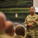 The Senior Warrant Officer Advisor to the Chief of Staff of the Army Addresses Her Cohort