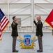 Lt. Col. Derek Brown Recites the Oath of Commissioned Officers During a Promotion Ceremony