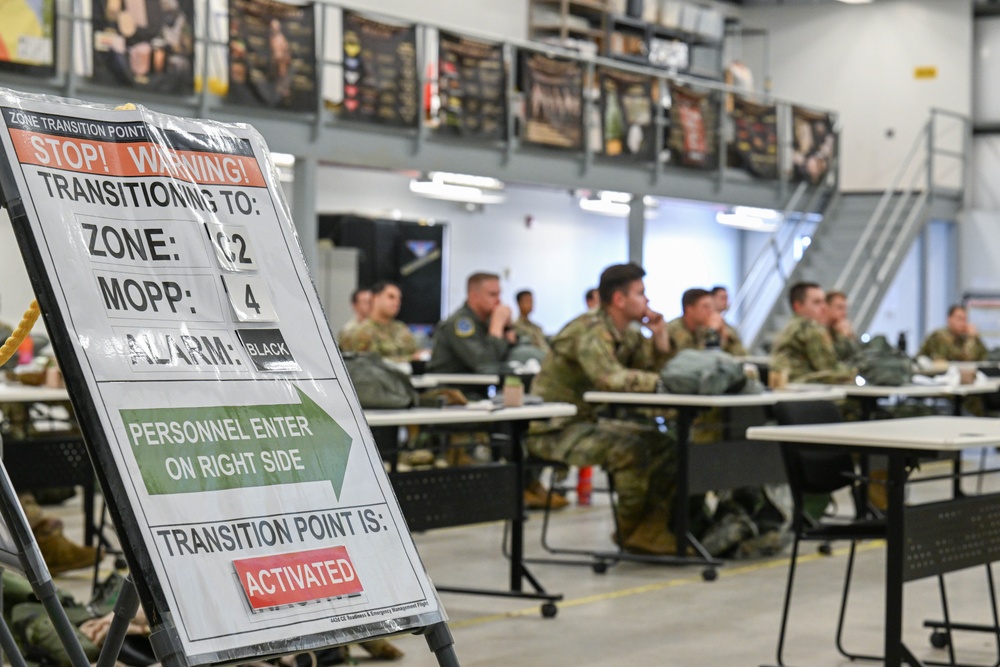 CBRN Training at Whiteman Air Force Base