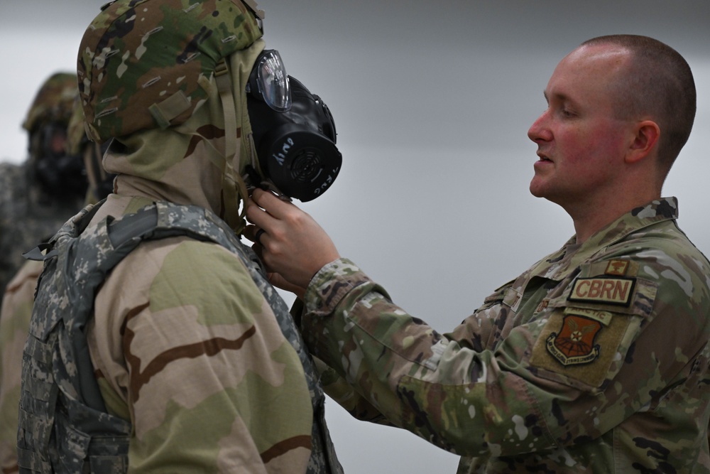 CBRN Training at Whiteman Air Force Base