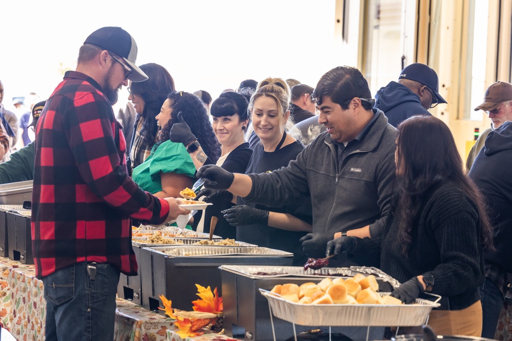 Flightline Fire Station 1 Hosts the 3rd Quarter Awards and Thanksgiving Event for the 412th Civil Engineer Group