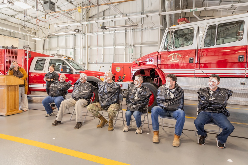 Flightline Fire Station 1 Hosts the 3rd Quarter Awards and Thanksgiving Event for the 412th Civil Engineer Group