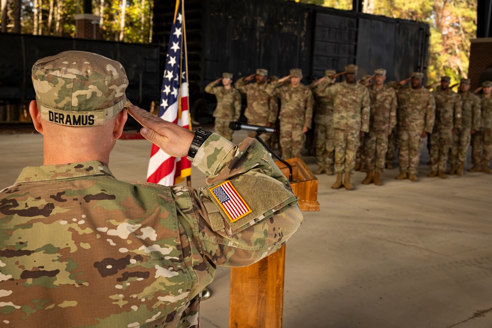 Sentinels send off mortuary affairs Soldiers with deployment ceremony