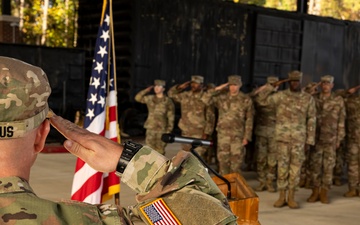 Sentinels send off mortuary affairs Soldiers with deployment ceremony