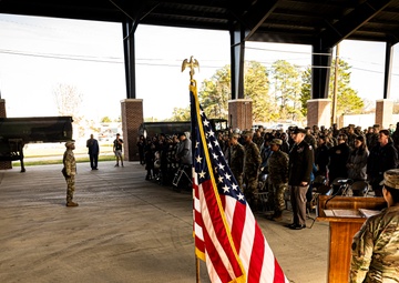 Sentinels send off mortuary affairs Soldiers with deployment ceremony