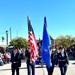 Airmen carry colors during Leavenworth Veterans Day Parade