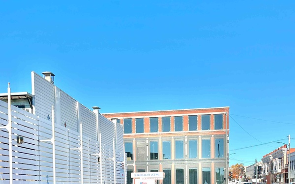 Airmen carry colors during Leavenworth Veterans Day Parade