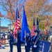 Airmen carry colors during Leavenworth Veterans Day Parade