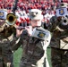 63rd Army Band Performs with Rutgers Marching band during Military Appreciation Football Game