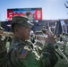 63rd Army Band Performs with Rutgers Marching band during Military Appreciation Football Game