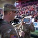 63rd Army Band Performs with Rutgers Marching band during Military Appreciation Football Game