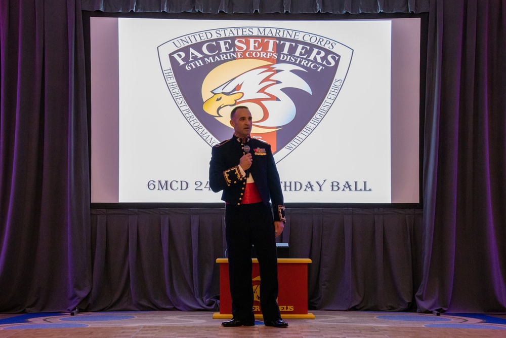 6th Marine Corps District's 249th Marine Corps Ball