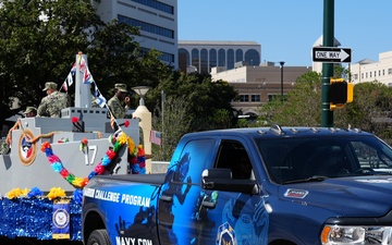 San Antonio Sailors Participate in Annual Veteran's Day Parade