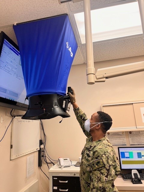 Naval Hospital Twentynine Palms enhances safety with on-the-job training for ventilation testing