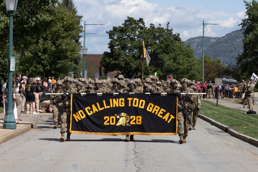 Class of 2028 March Back