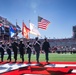 Rutgers Military Appreciation Game Flag Detail