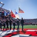 Rutgers Military Appreciation Game Flag Detail