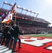 Rutgers Military Appreciation Game Flag Detail