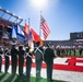 Rutgers Military Appreciation Game Flag Detail