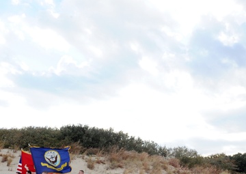 Navy and Marine Corps 249th Birthday Formation Run