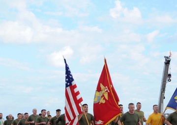 Navy and Marine Corps 249th Birthday Formation Run