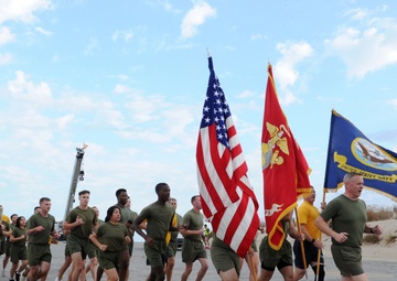 Navy and Marine Corps 249th Birthday Formation Run