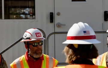 DEQ Secretary Visits Temporary Water Treatment Site at UNC Asheville